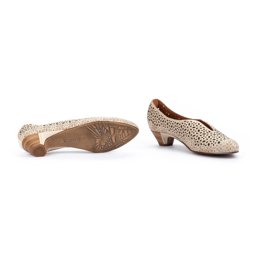 Pikolinos ELBA Scarpe Court Donna Beige | IT T76801IE